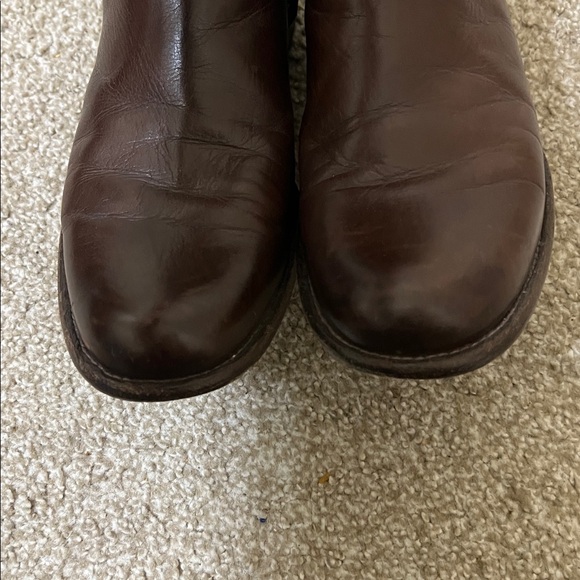 Frye Phillip Brown Leather Ankle Harness Boot Men’s 11 - Picture 3 of 8